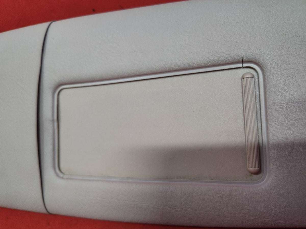 1999-2006 BMW 3-Series Sun Visor Shade Set Illuminated w/ Lights HELLGRAU Grey
