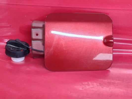 2007 2008 Dodge Charger Fuel Filler Door Lid w/ Cap PRH: Inferno Red Crystal