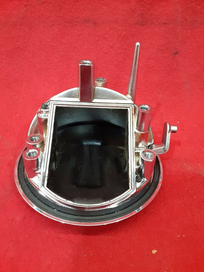 BMW Rear Trunk Lid Emblem Button Chrome Logo Swivel 7273659