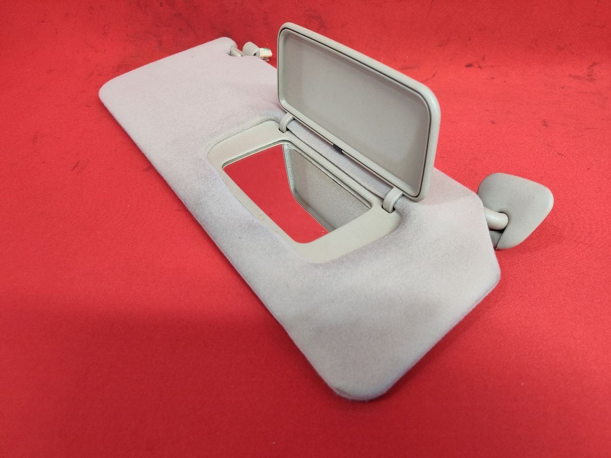 2002-2006 Toyota Camry Basic Mirror Sun Visor Shade Set Beige Taupe Cloth