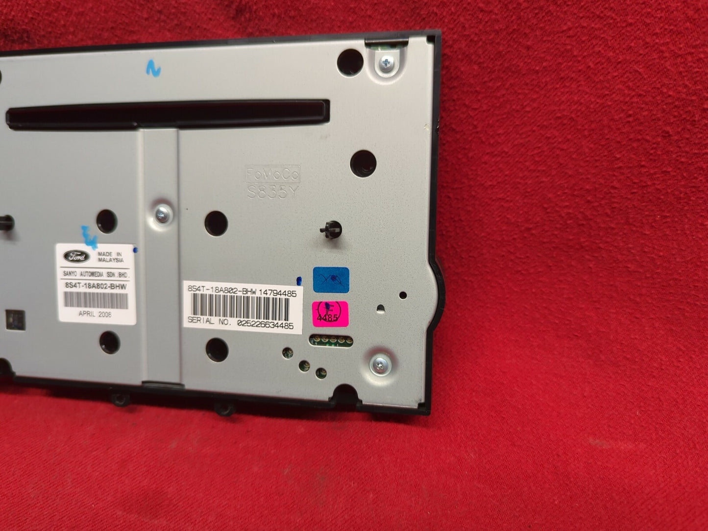 2008 2009 2010 2011 Ford Center Instrument Panel Radio Stereo Control Module