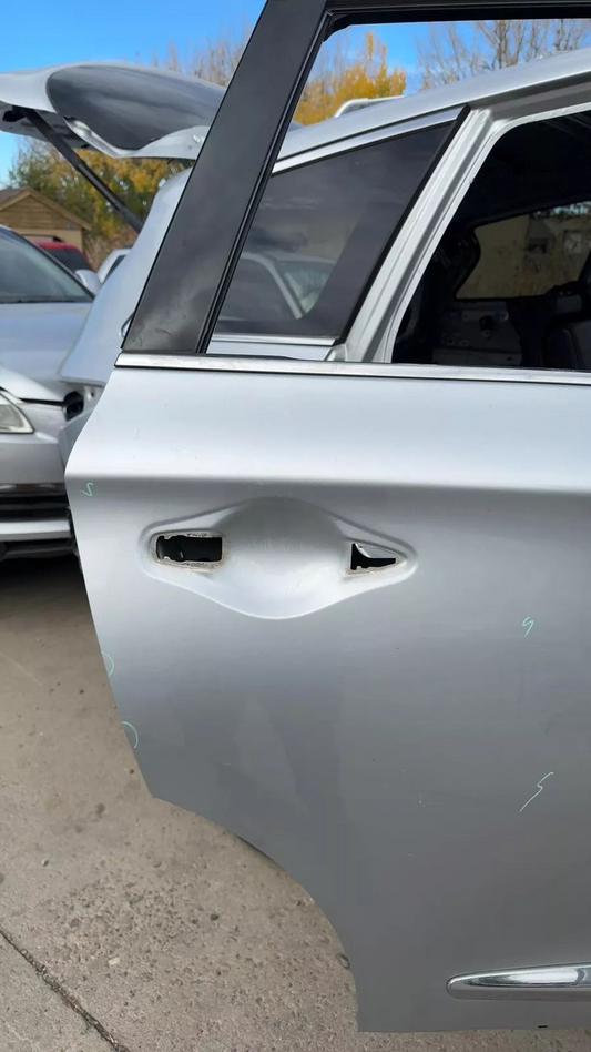 2013 Infiniti JX35 Right Rear Passenger Door K23 Brilliant Silver - Used Grade B