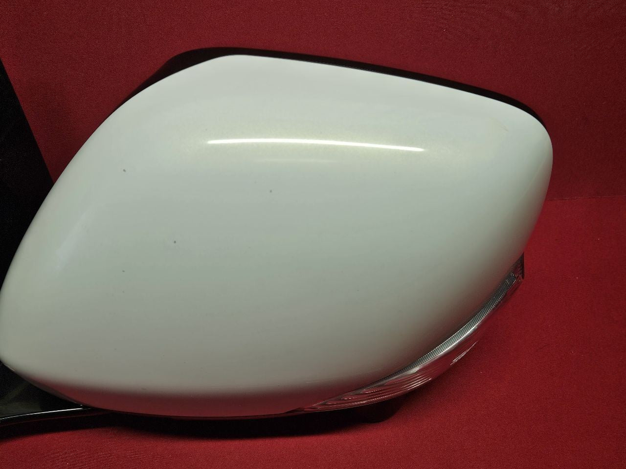 2011 2012 Infiniti QX56 LEFT DRIVER Door Wing Mirror QAA Moonlight White Pearl