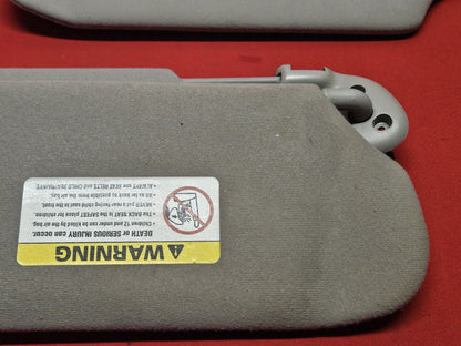 2001-2003 Ford Taurus Mercury Sable ILLUMINATED Gray Sun Visor Shade SET