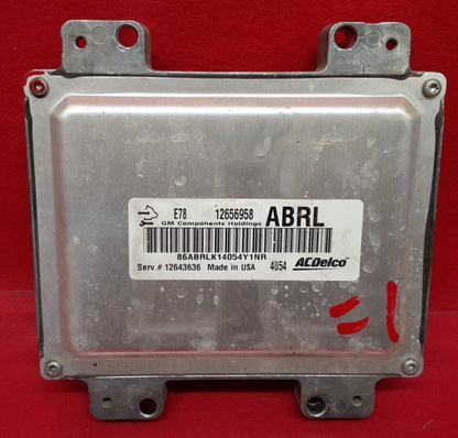 2014 GM Chevrolet Cruze ECM ECU Engine Control Module OEM 12656958