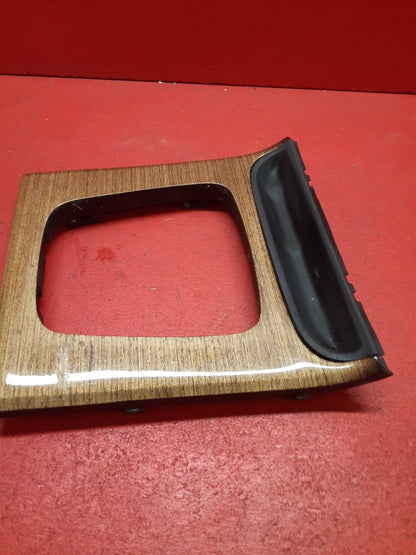 2003-2006 Volvo XC90 Console Shifter Bezel Trim Plate Wood Grain 8660359