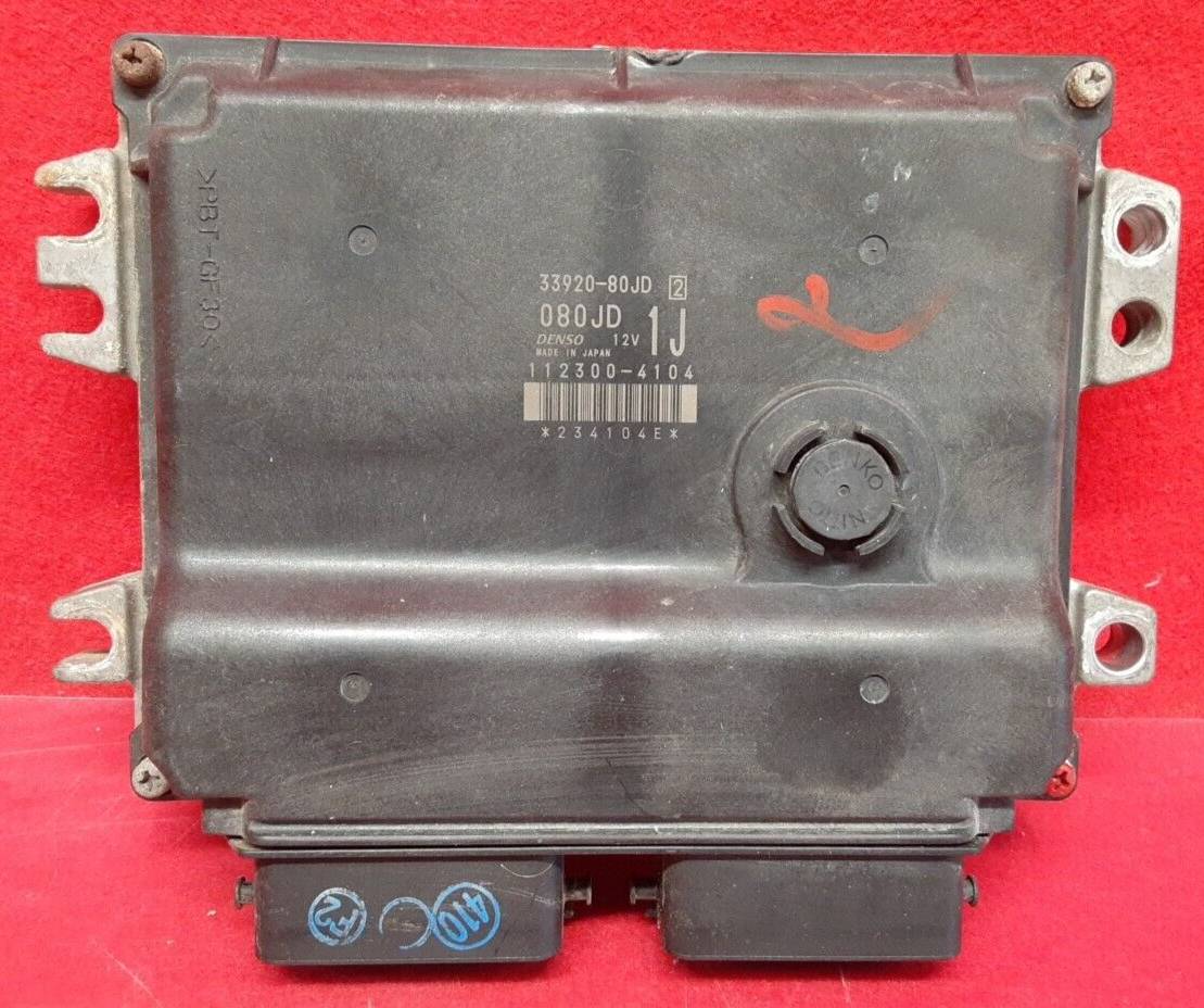 2007 Suzuki SX4 ECM ECU Computer Engine Control Module 33920-80JD