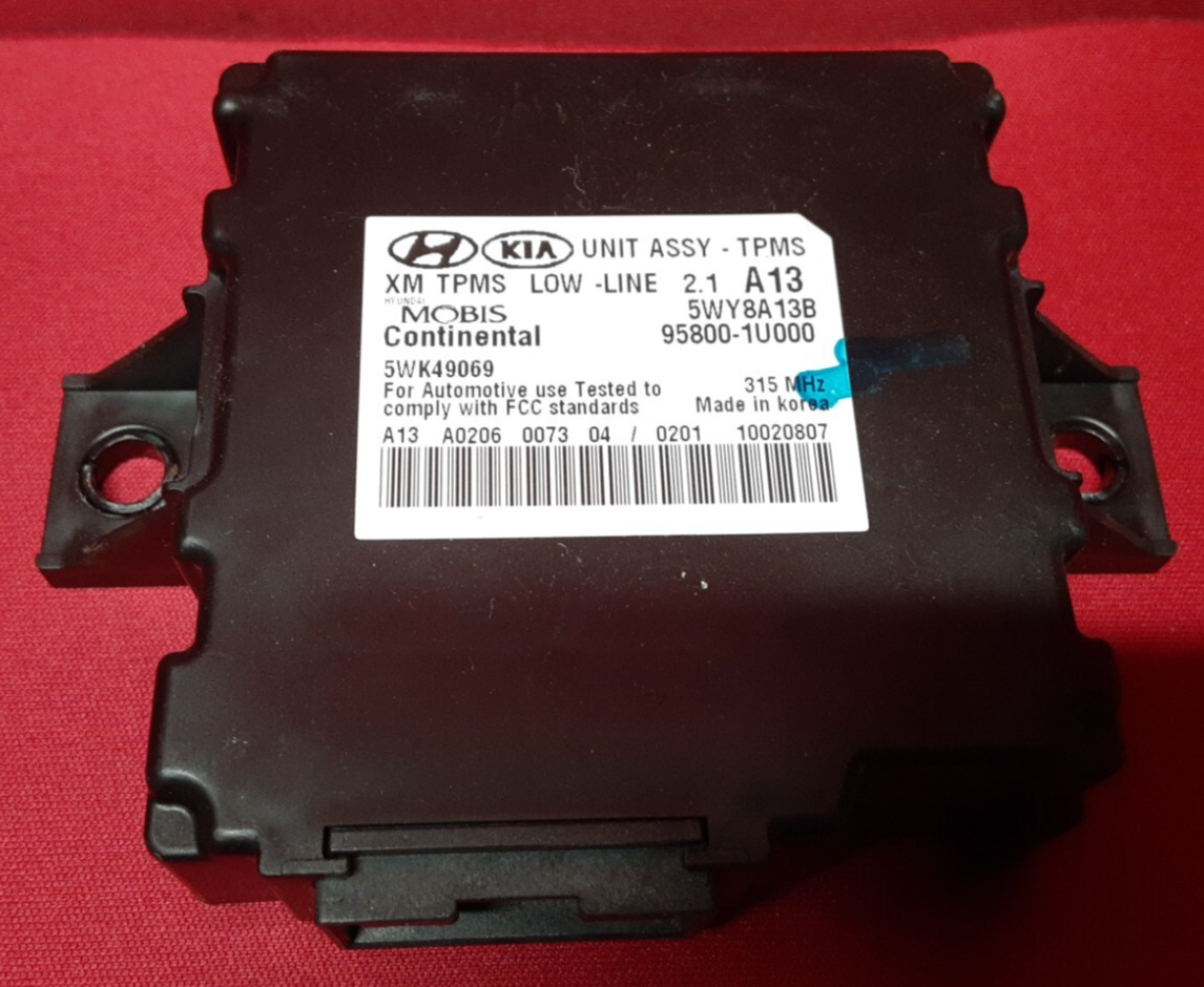 2011 2012 2013 Kia Sorento TPMS Tire Pressure Control Module Unit 95800-1U000