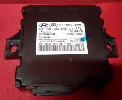 2011 2012 2013 Kia Sorento TPMS Tire Pressure Control Module Unit 95800-1U000