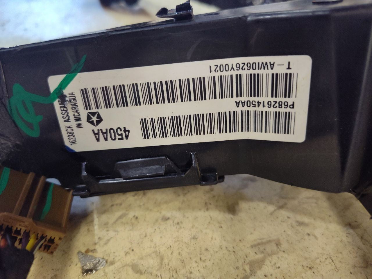 2016 Dodge Ram 1500 Instrument Panel Dash Complete Wiring Harness 68261450AA