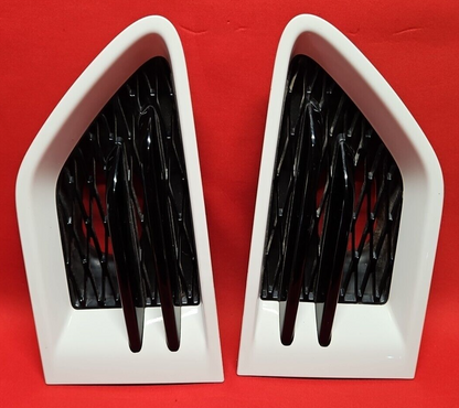 2010 2011 Range Rover Sport SUPERCHARGED Fender Air Vent Insert Trim Set CUSTOM*