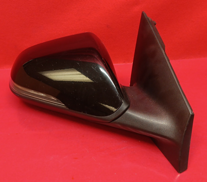 2018 - 2019 Hyundai Front Right Passenger Door Mirror Heated / Flat Black