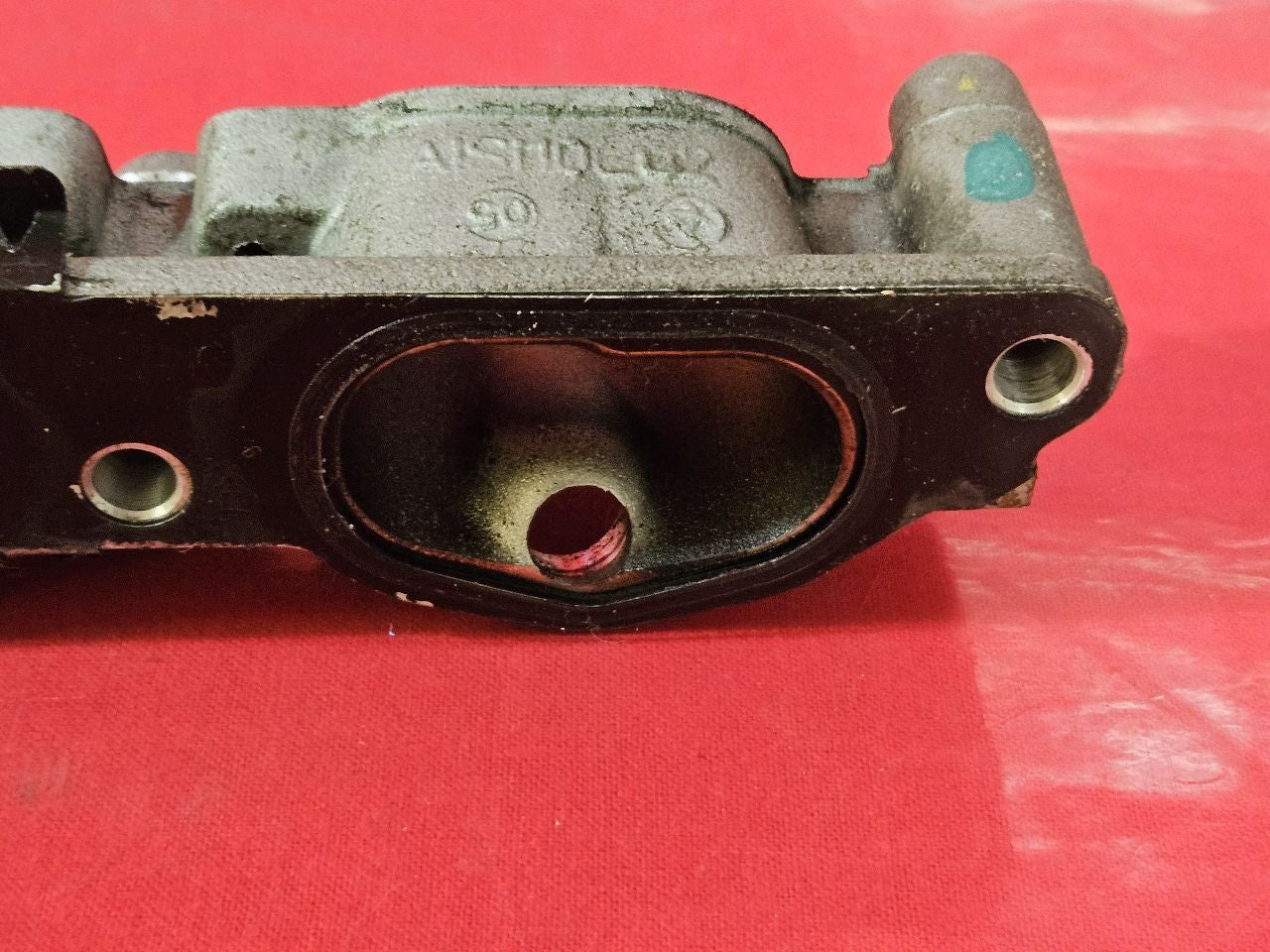 06-09 Land Rover Range Rover LEFT DRIVER Lower Intake Manifold Adapter V8