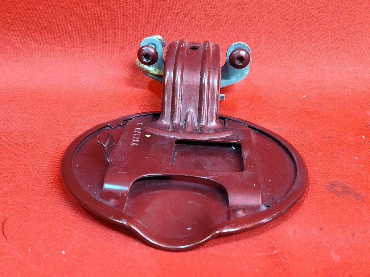2005-2010 Jeep Grand Cherokee 07-11 Dodge Nitro Fuel Filler Door Lid PEM Red