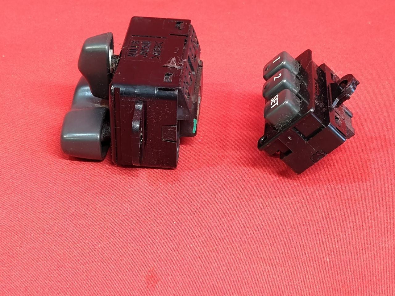 2006-2014 Subaru Tribeca FRONT LEFT DRIVER Seat Adjust Memory Switch Set GREY