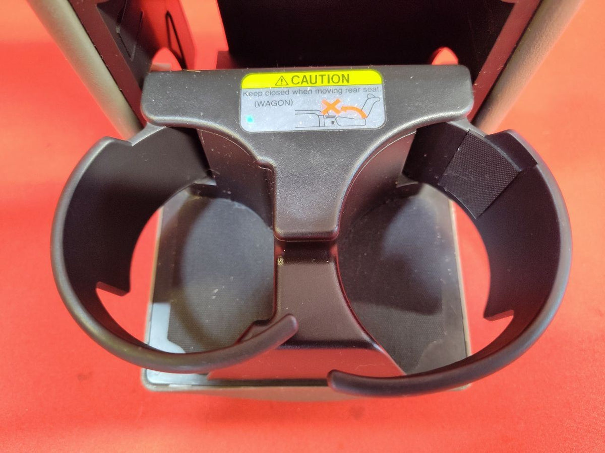 2000-2004 Subaru Outback / Legacy Center Console REAR Cup Holder Panel - BROWN