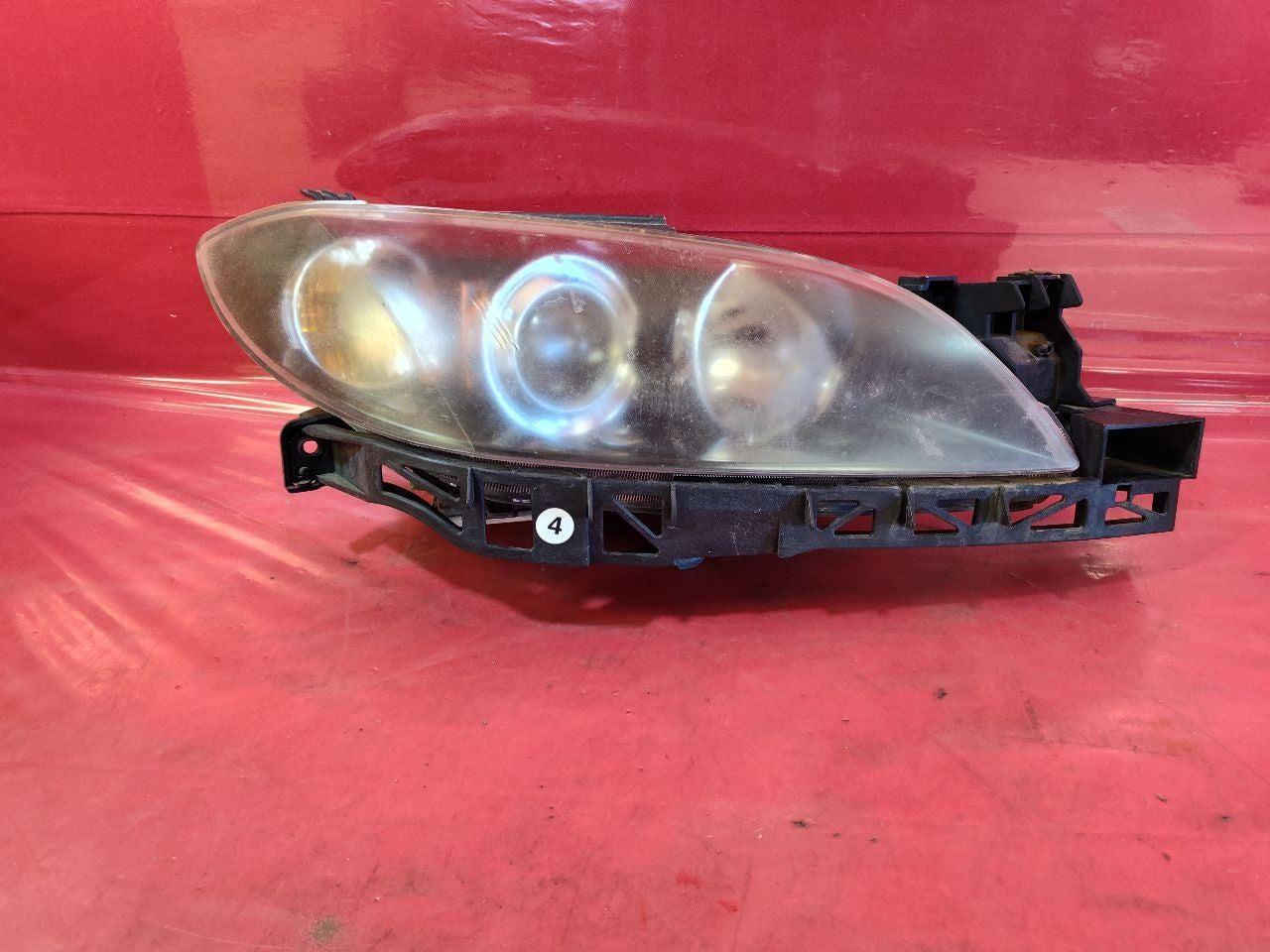 2007 2008 2009 Mazda3 SEDAN Right Passenger Headlight Lamp HID Xenon - Tabs Good
