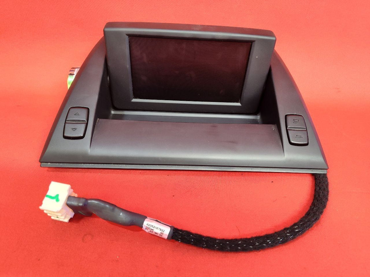 2004-2007 BMW X3 Pop Up GPS Navigation Display Screen Info Monitor 3424691