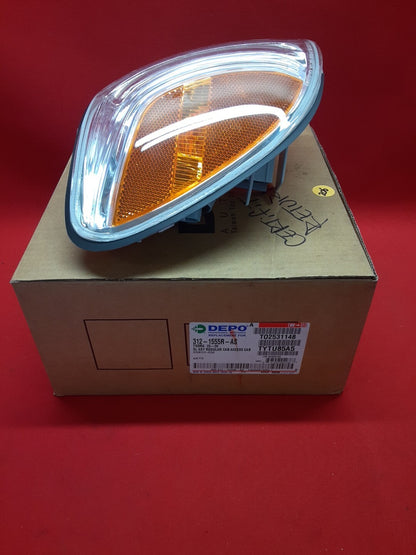 DEPO 312-1555R-AS Passenger Turn Signal Lamp for 2005 2006 Toyota Tundra