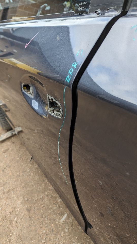 15-19 Subaru Legacy Sedan FRONT LEFT DRIVER Door Shell - GG3: Carbide Gray