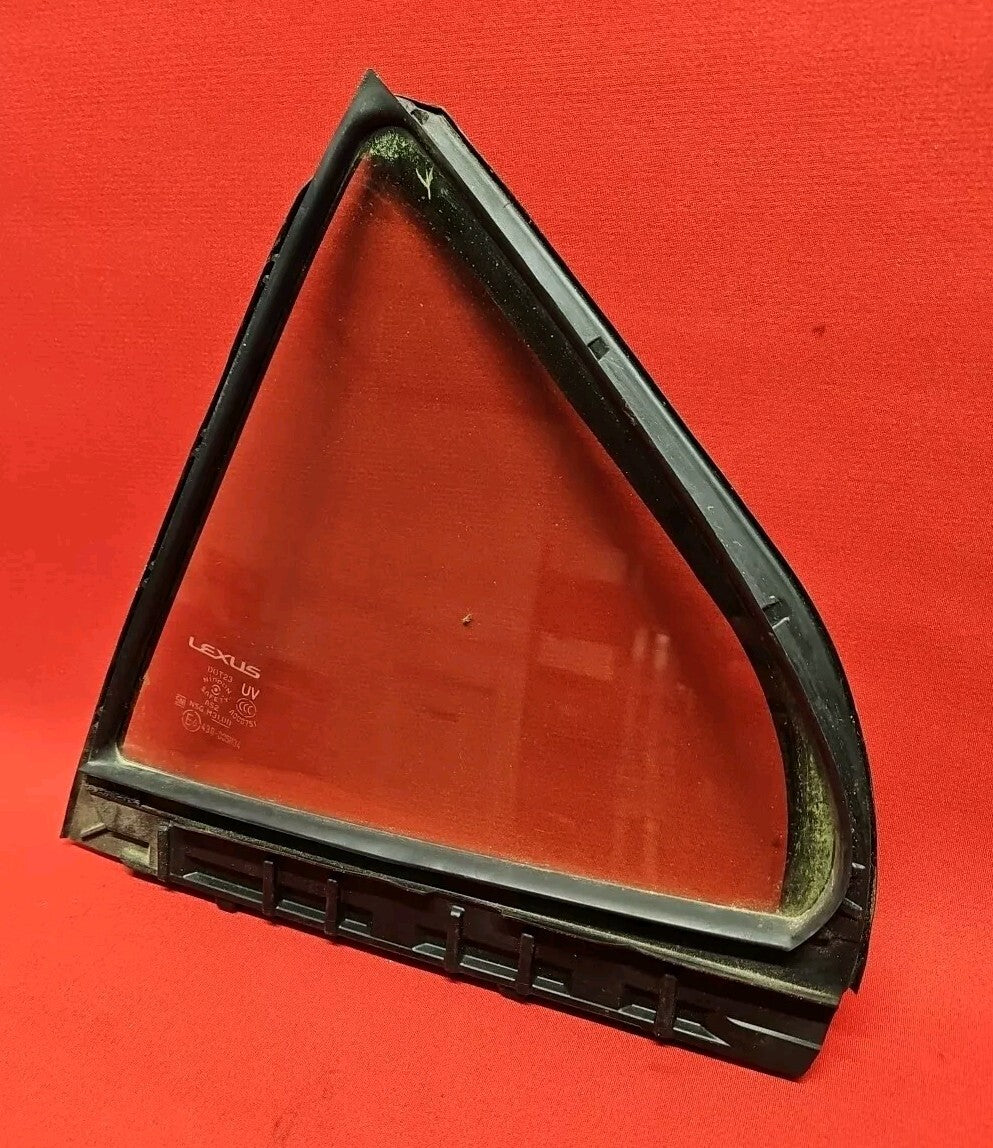 2014 - 2020 Lexus LEFT DRIVER REAR Quarter Glass Vent Window 	68124-53110