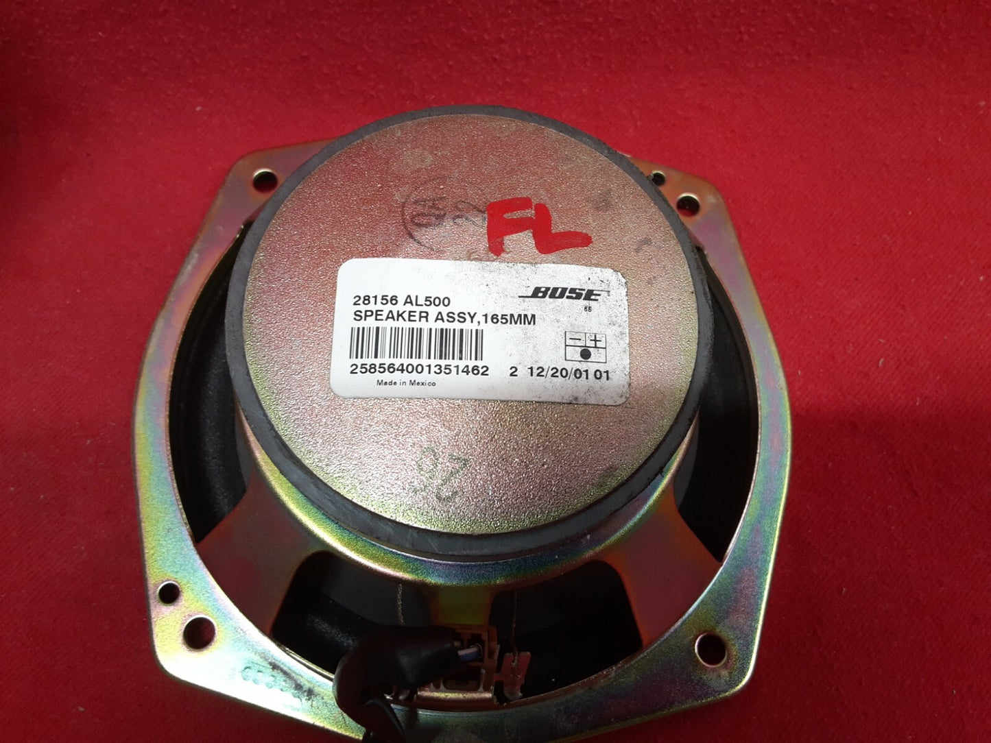 2002 2003 2004 Infiniti I35 Stereo Audio Speaker Door Set of Four w/ Bose System