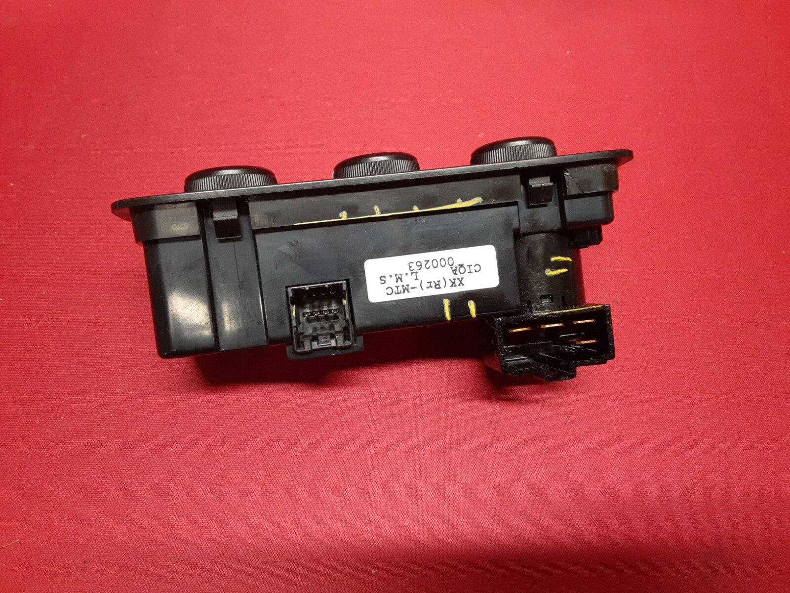 2006 - 2010 Jeep Commander REAR Hvac Climate A/C Heat Control Unit 55116949AC