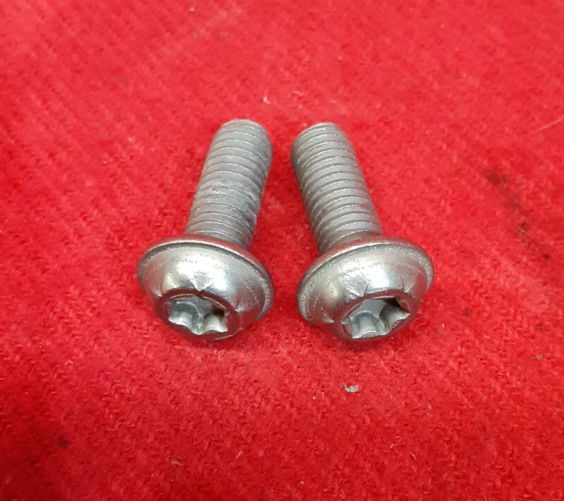 Land Rover / Jaguar Right Passenger Headlight Upper Mounting Tab Screws x2