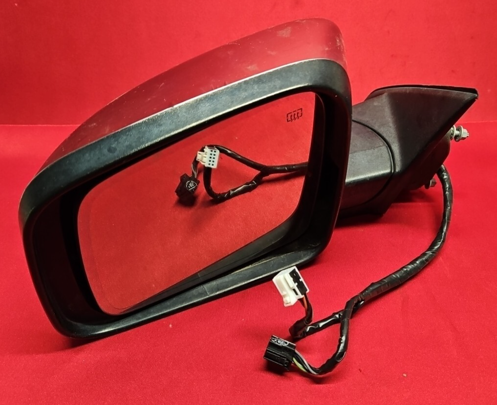 2011 - 2018 Jeep Grand Cherokee LEFT DRIVER Chrome Finish Side Mirror HEATED