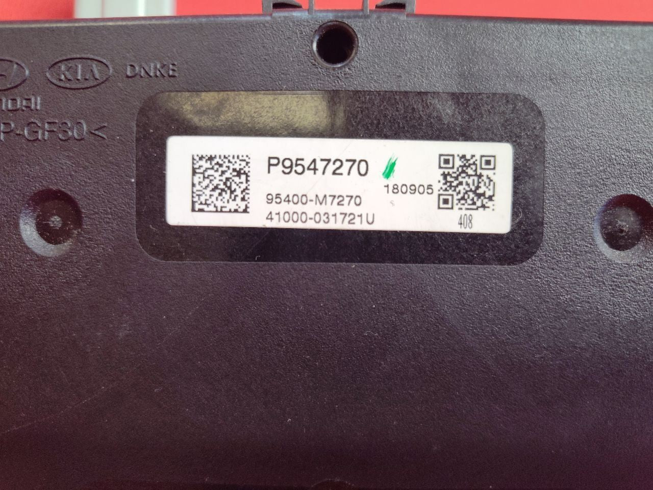 2019-2021 Kia Forte Body Control Module BCM BCU 95400-M7270