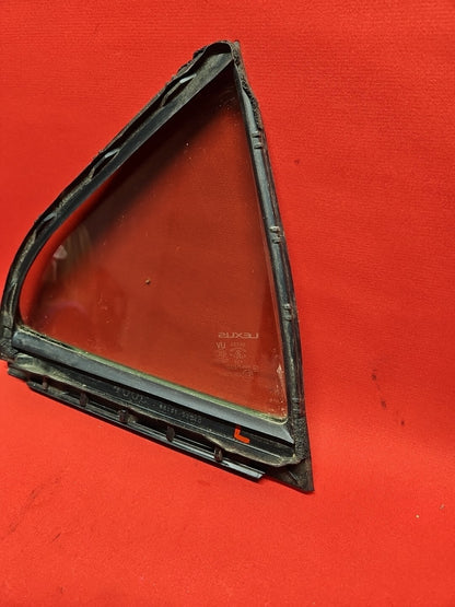 2014 - 2020 Lexus LEFT DRIVER REAR Quarter Glass Vent Window 	68124-53110