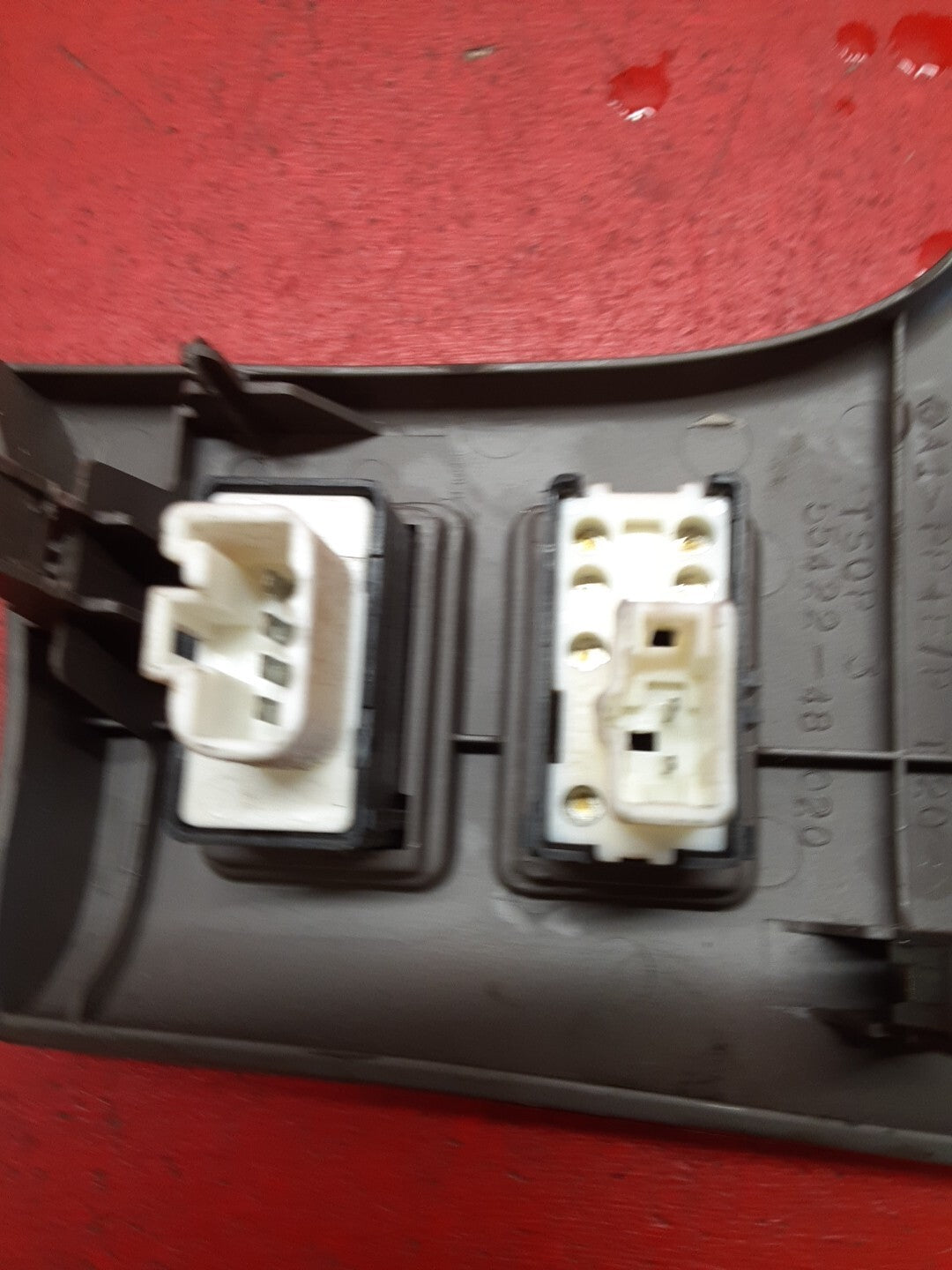 1999 2000 Lexus RX300 Dash Mirror Switch Seat Memory Bezel Gray 55422-48020-B0