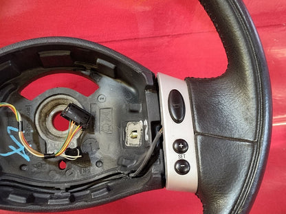 2002 2003 Mini Cooper Base / S Leather Steering Wheel w/ Cruise MANUAL Trans