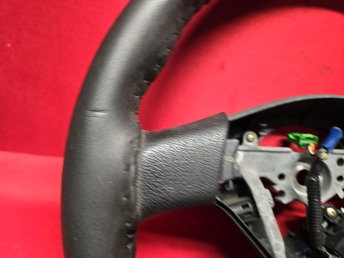 2005 2006 Saab 9-2x Steering Wheel Black Leather w/ Cruise 32010144