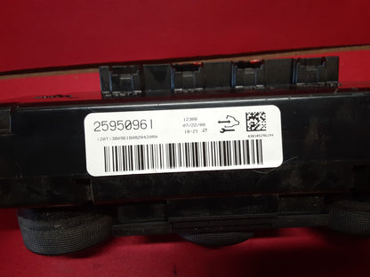 2007 - 2009 Chevy Chevrolet Equinox A/C Heat Climate Control Dash Unit 25950961