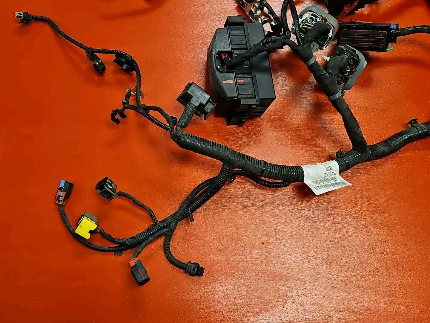 2015 Fiat 500e EV Electric Drive Motor / Engine Wiring Harness COMPLETE