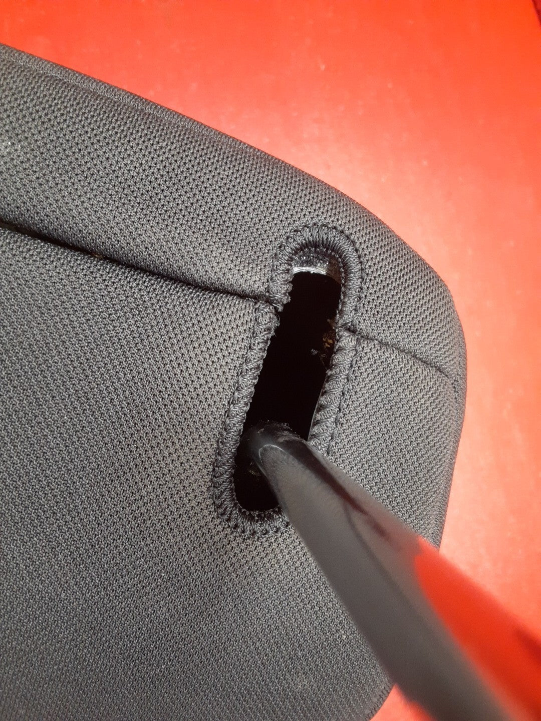 2010 2011 Kia Soul FRONT Headrest Head Rest Pair Black Cloth