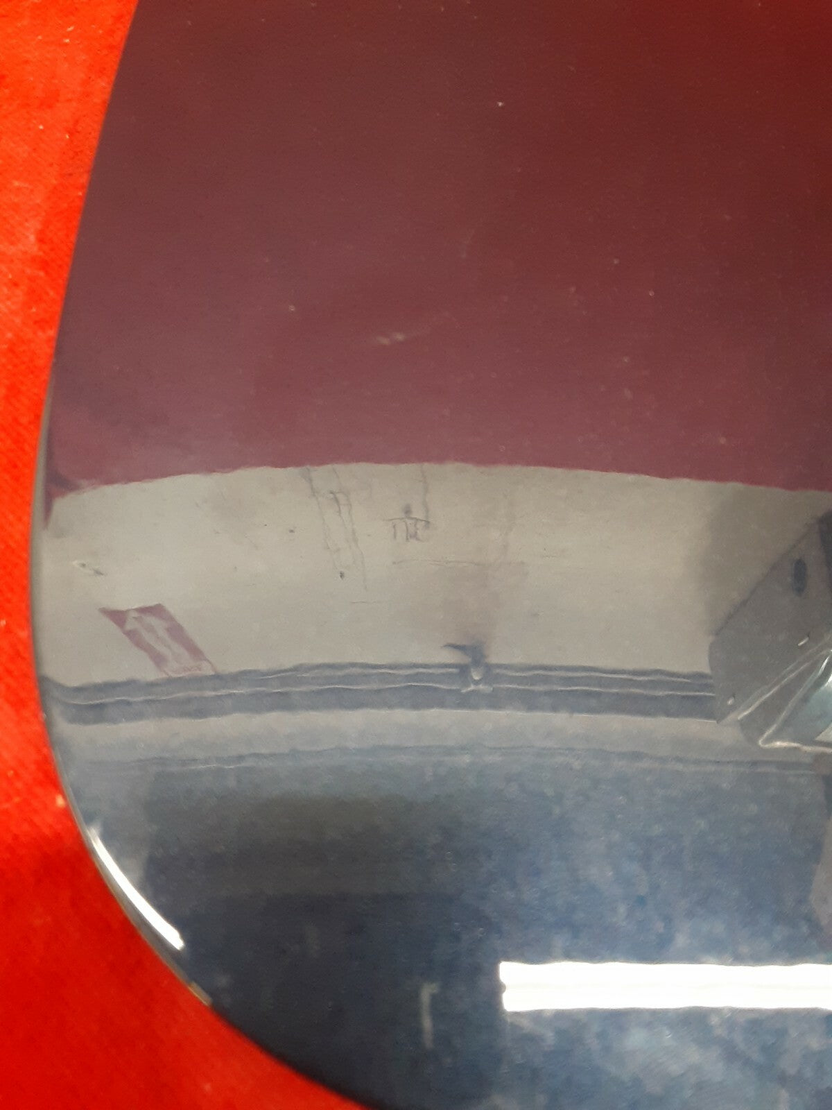 2007 - 2013 Volvo c30 Fuel Gas Tank Filler Door 31217786 Caspian Blue