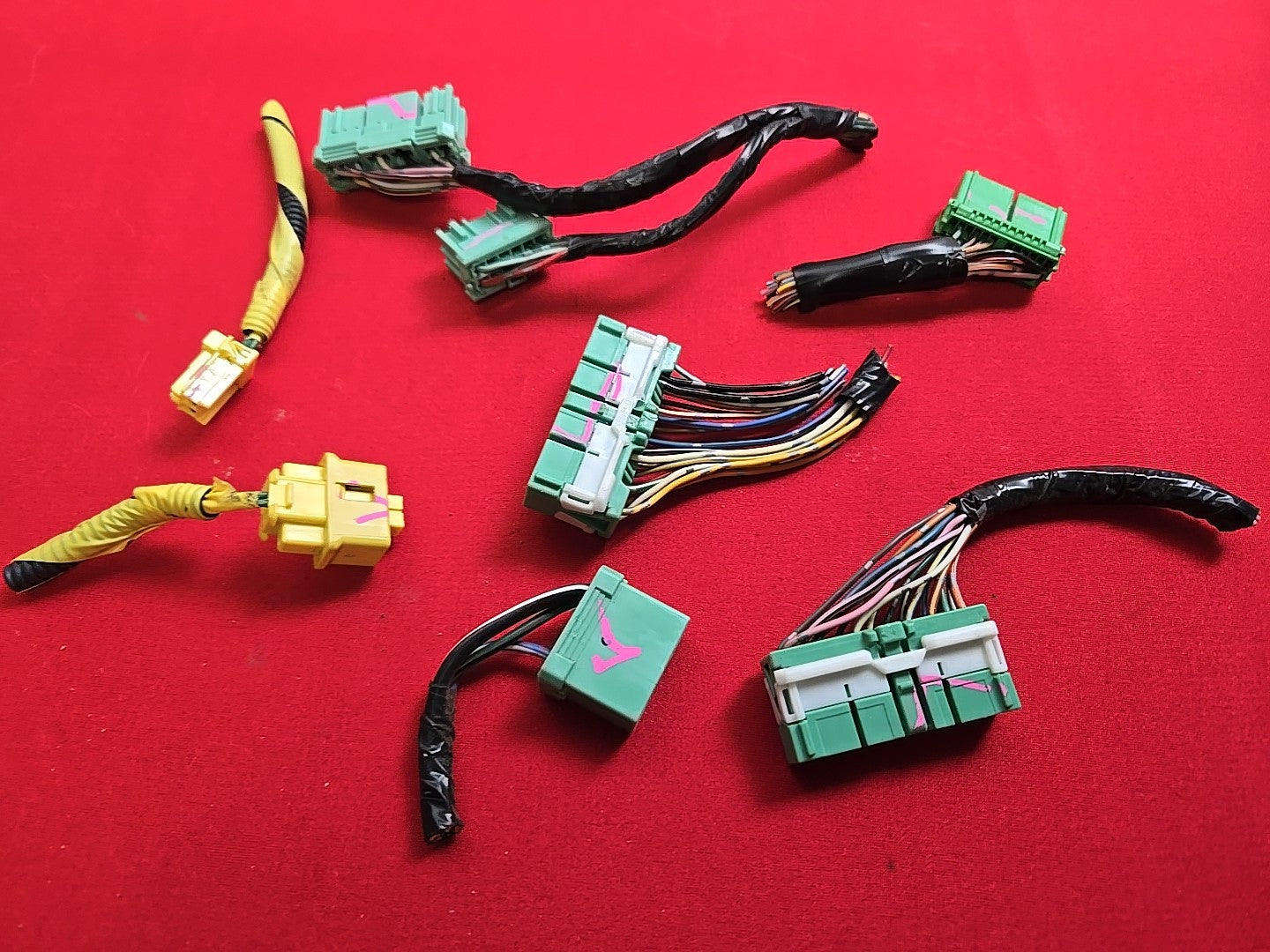 2001 2002 Acura MDX 3.6L Interior Cabin LEFT DRIVER DASH Fuse Box -PIGTAIL WIRES