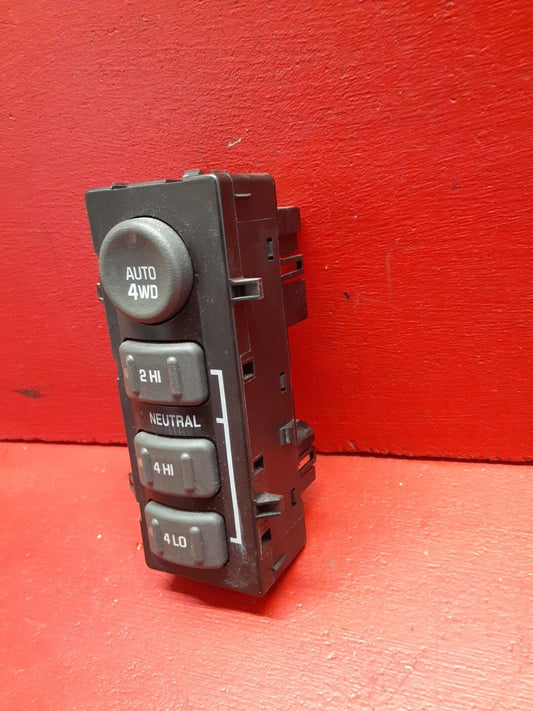 2002 Chevrolet Suburban T-Case Transfer Case Shift Control Switch 15709327