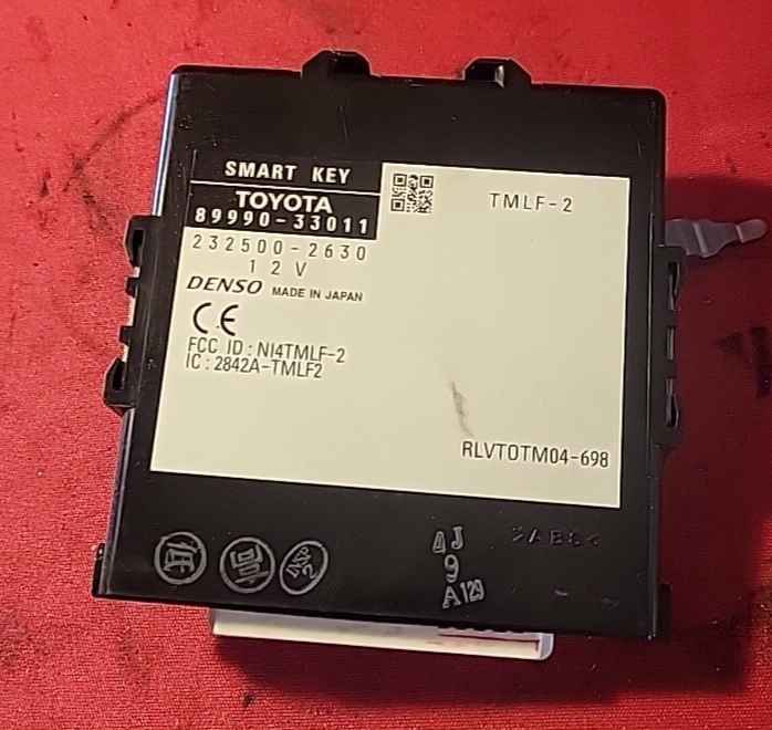 2007 Toyota Camry Smart Key Computer Module 89990-33011