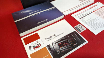 2011 Kia Sorento 2.4L Auto Trans Owner's Manual Booklet Set w/ Case