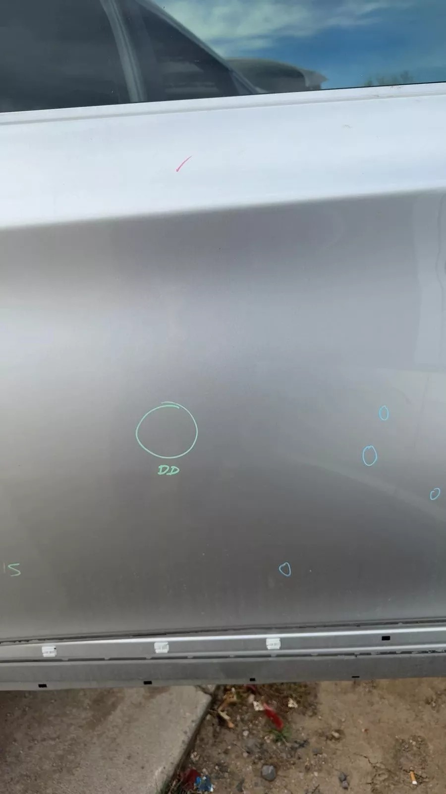 2013 Infiniti JX35 Front Left Driver Door K23 Brilliant Silver - Used Grade B