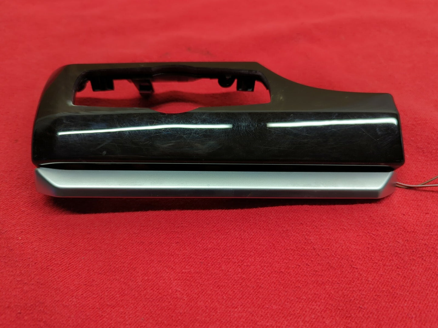 2010 2011 2012 2013 BMW 5 Series GT Headlight Lamp Switch Bezel w/ Aluminum Trim