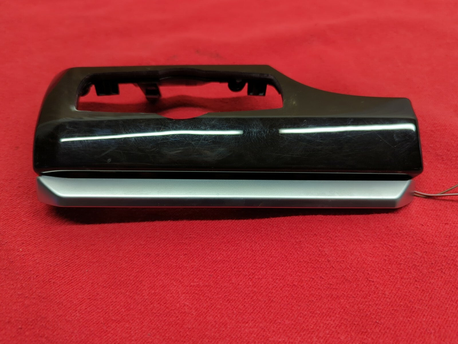2010 2011 2012 2013 BMW 5 Series GT Headlight Lamp Switch Bezel w/ Aluminum Trim