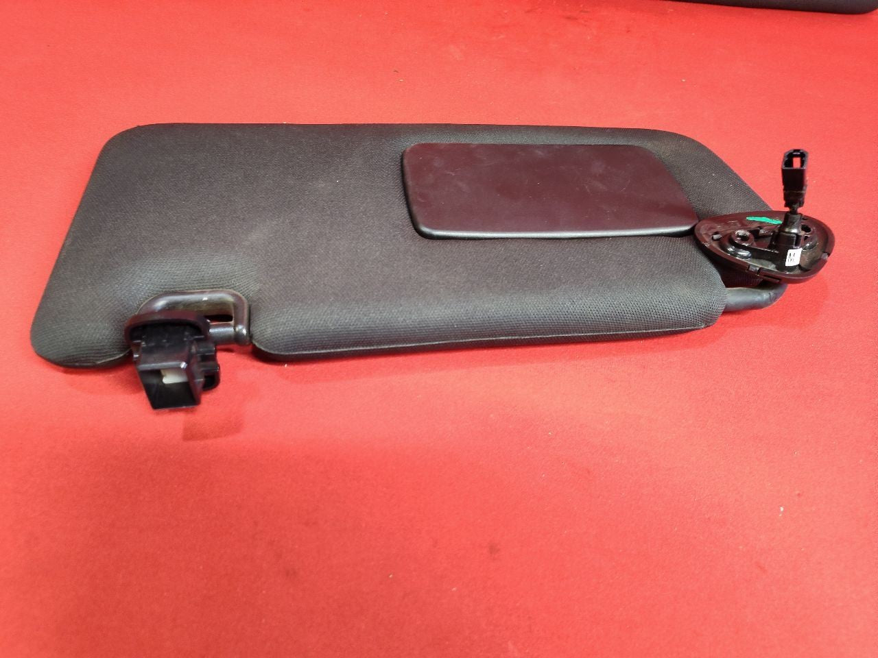 2015-2021 Subaru WRX STI Left Right Sun Visor Shade Set Black Cloth Illuminated