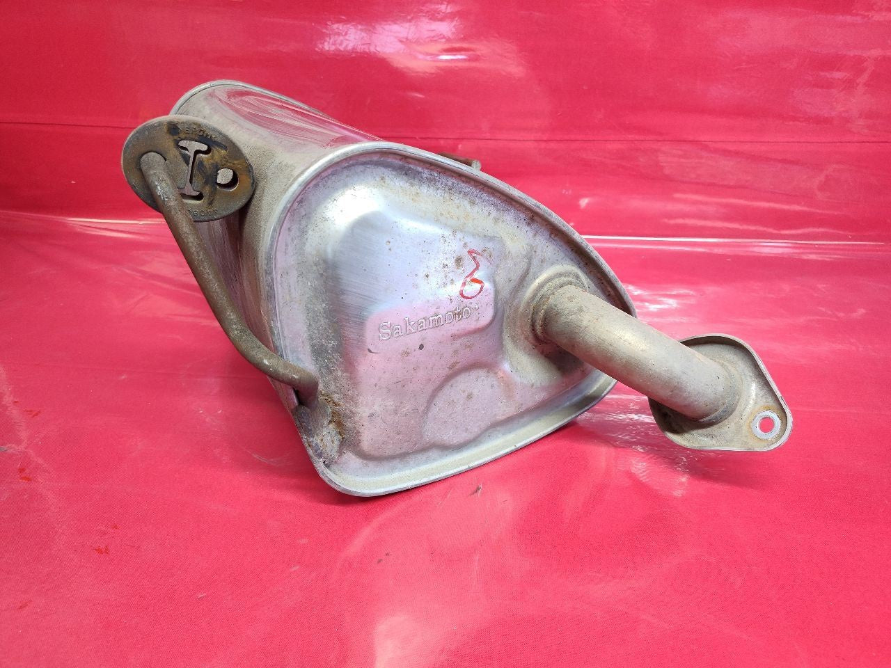 2015-2021 Subaru WRX 2.0L Turbo RIGHT PASSENGER Exhaust Muffler - 38k Miles