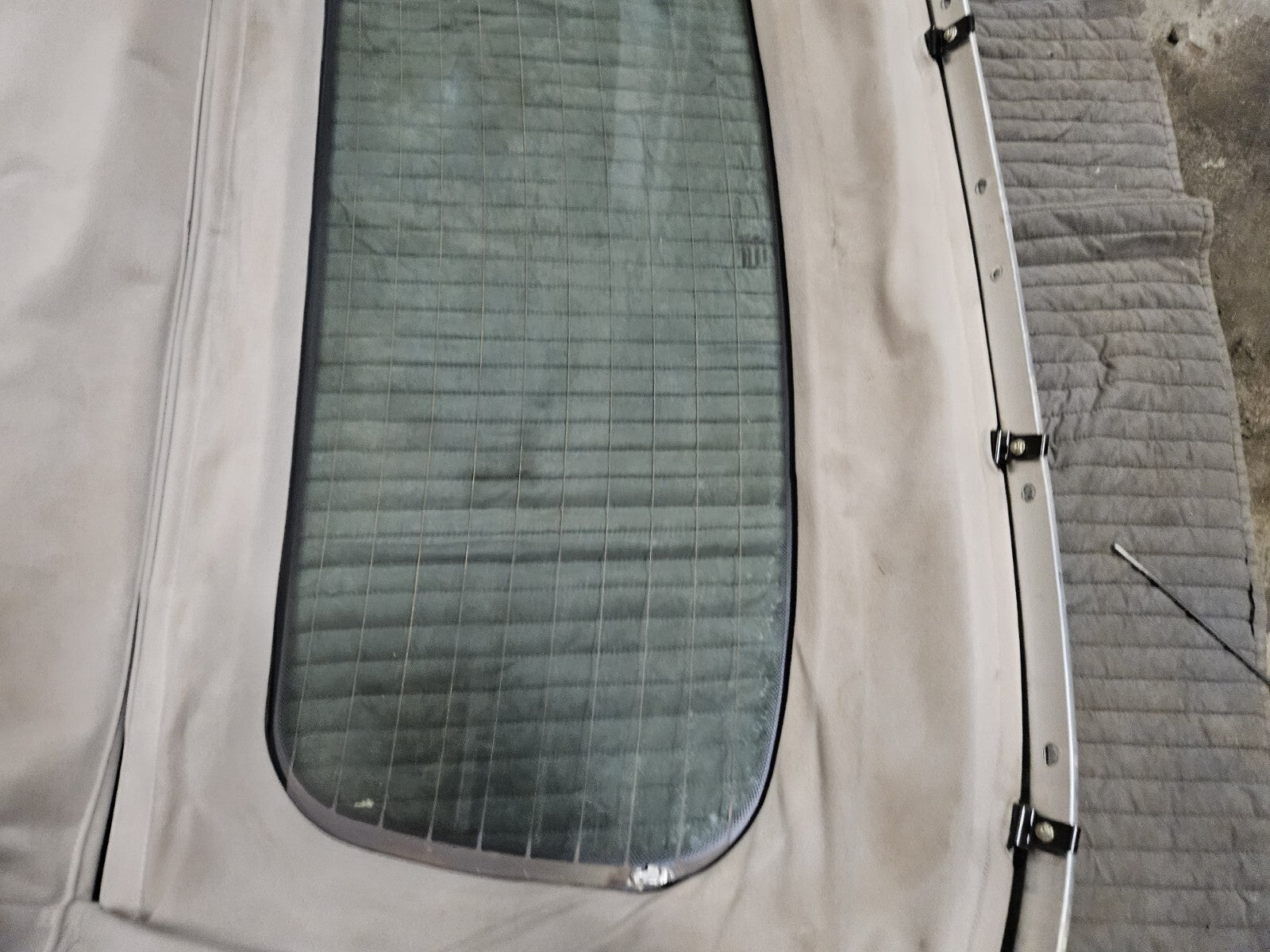 1997 - 2006 Jaguar XK Series XK8 Convertible Top - Tan - Great Shape
