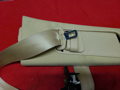 2002 - 2005 VW Passat Seat Belt Front Seat Passenger Retractor - Tan W/ Trim