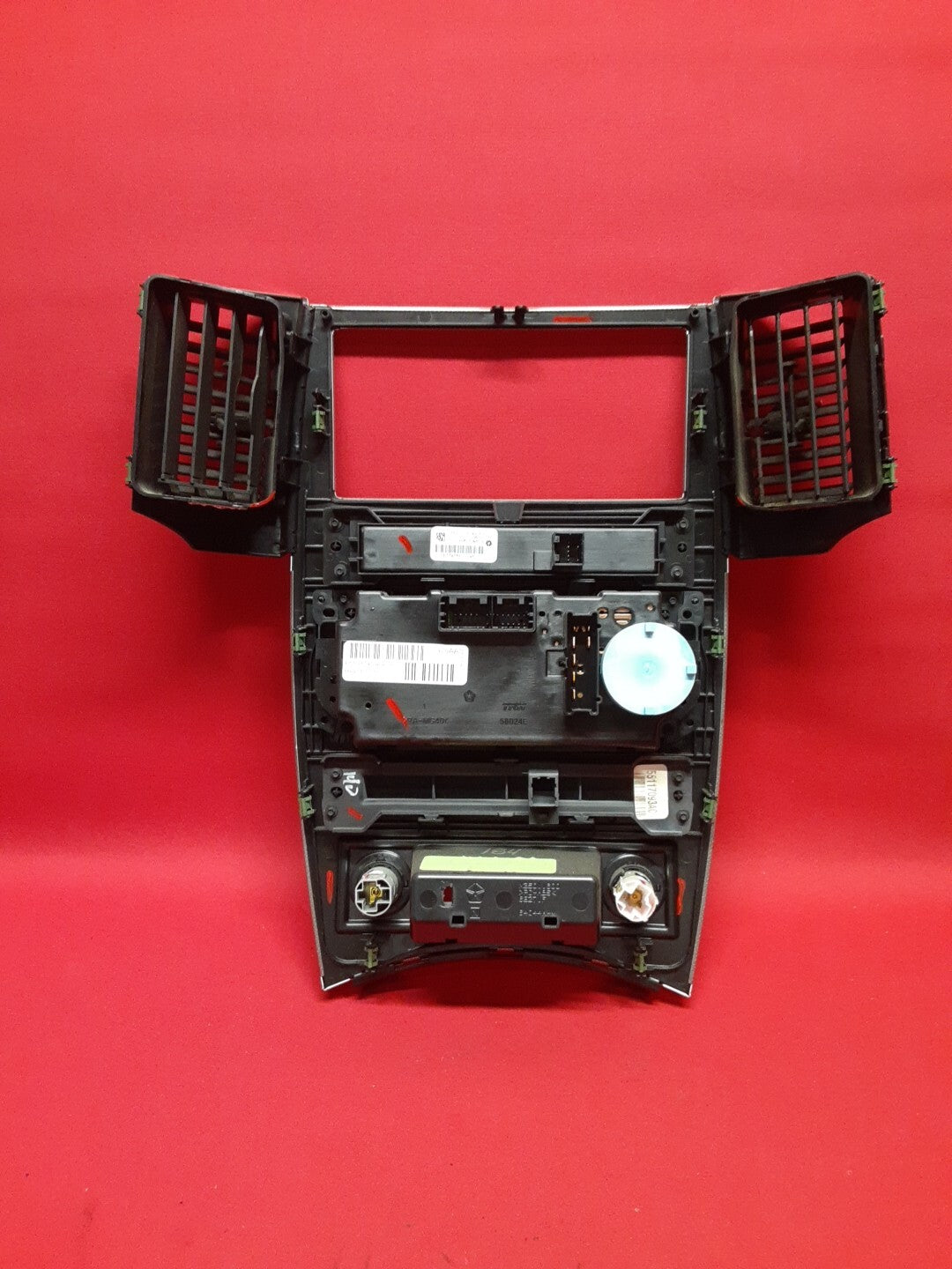 08 09 10 Mopar Jeep Grand Cherokee/Commander HVAC Climate Control W/ Dash Bezel